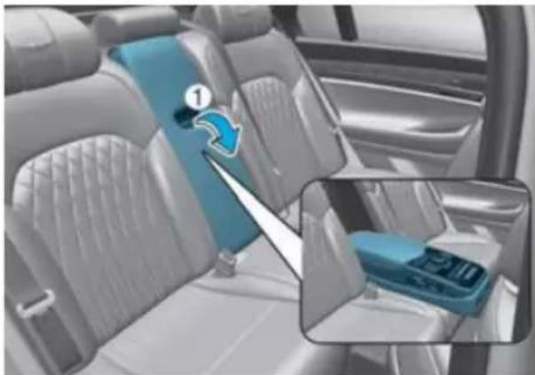 Genesis G90 (2021) - Armrest - 1
