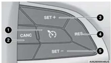 Chrysler 300 (2021) - CRUISE CONTROL — IF EQUIPPED - 1