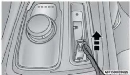 Chrysler 300 (2021) - To Reset The Manual Park Release: - 1