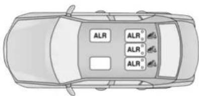 Chrysler 300 (2021) - Lap/Shoulder Belt Systems For Installing Child Restraints In This Vehicle - 1
