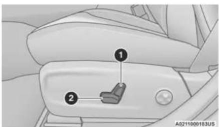 Chrysler 300 (2021) - POWER ADJUSTMENT (FRONT SEATS) - 1