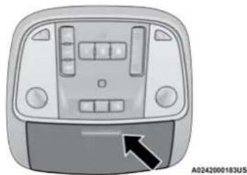 Chrysler 300 (2021) - Sunglasses Bin Door - 1