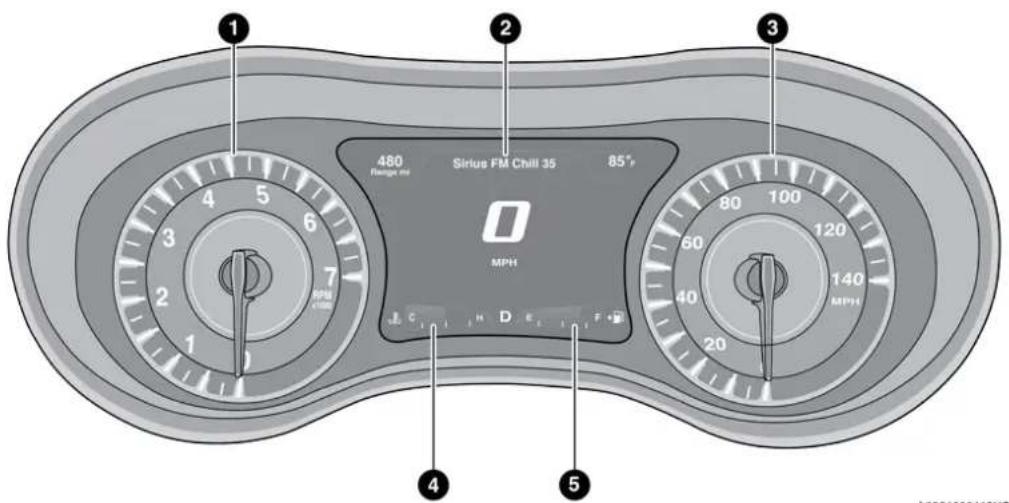 Chrysler 300 (2021) - GETTING TO KNOW YOUR INSTRUMENT PANEL - 1
