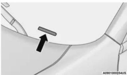 Chrysler 300 (2021) - VEHICLE IDENTIFICATION NUMBER (VIN) - 1
