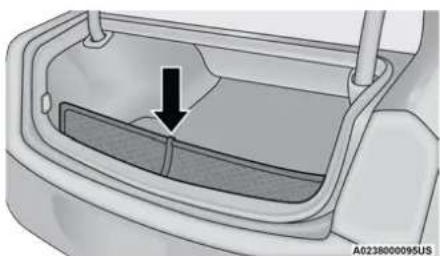 Chrysler 300 (2021) - Cargo Net — If Equipped - 1