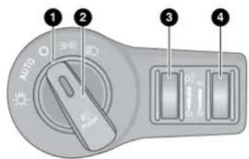 Chrysler 300 (2021) - HEADLIGHT SWITCH - 1