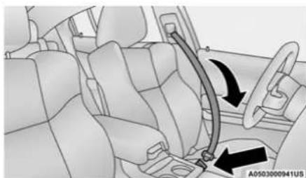 Chrysler 300 (2021) - Lap/Shoulder Belt Operating Instructions - 1