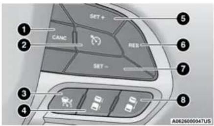 Chrysler 300 (2021) - Adaptive Cruise Control (ACC) Operation - 1