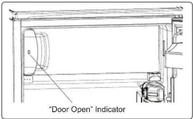 VESTEL CF-32-150-B - "Door Open" Indicator; - 1