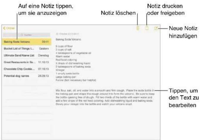 APPLE iPad Mini (Retina) - Notizen auf einen Blick - 1