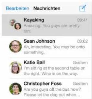 APPLE iPad Mini (Retina) - Verwalten von Unterhaltungen - 1