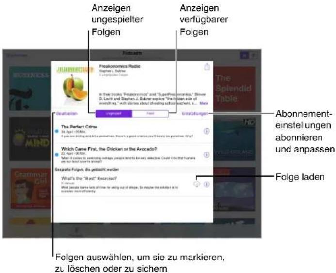 APPLE iPad Mini (Retina) - Finden von Podcasts und Folgen - 1
