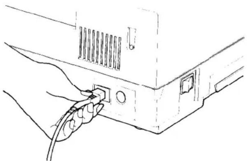 EPSON GQ-3500 - Turning On the Printer - 1