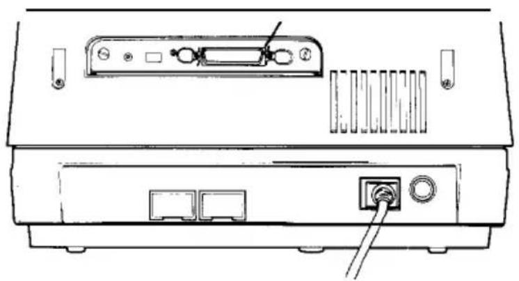EPSON GQ-3500 - Removing the Interface - 1