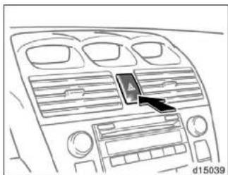 TOYOTA Solara (2007) - Headlight beam level control Emergency flashers - 2