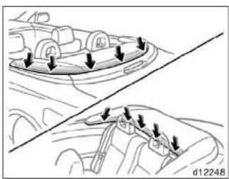 TOYOTA Solara (2007) - —Before operating the convertible top - 9