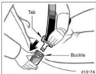 Tab Buckle d13174