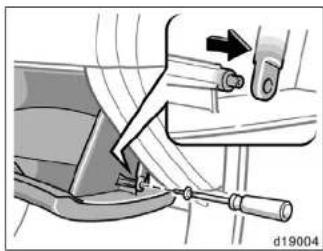 TOYOTA Solara (2007) - —Checking and replacing the air conditioning filter - 1