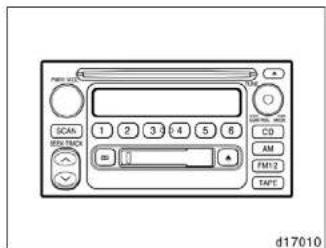 PAN-5 SCAN BOS TRACK 1 2 3 4 5 6 1 2 3 4 5 6 CD AM FM12 SAFE d17010