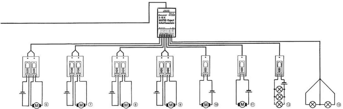 GRAUPNER MC-15 - Schaltfunktionen - 1