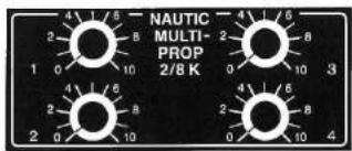 GRAUPNER MC-15 - NAUTIC-Multi-Proportionalfunktionen - 2