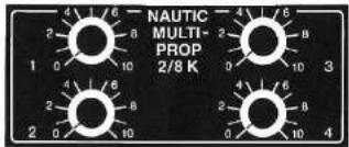 GRAUPNER MC-15 - Kombination NAUTIC-Multi-Prop- und Expert-Modul - 2