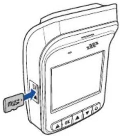 ASUS RECO Classic Car Cam - So entfernen Sie die Micro-SD-Karte: - 1
