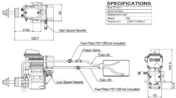 YS FZ110 - OPERATOR'S MANUAL YS FZ110 - 1