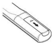 DENON DCD-A100 - Inserting the Batteries - 1