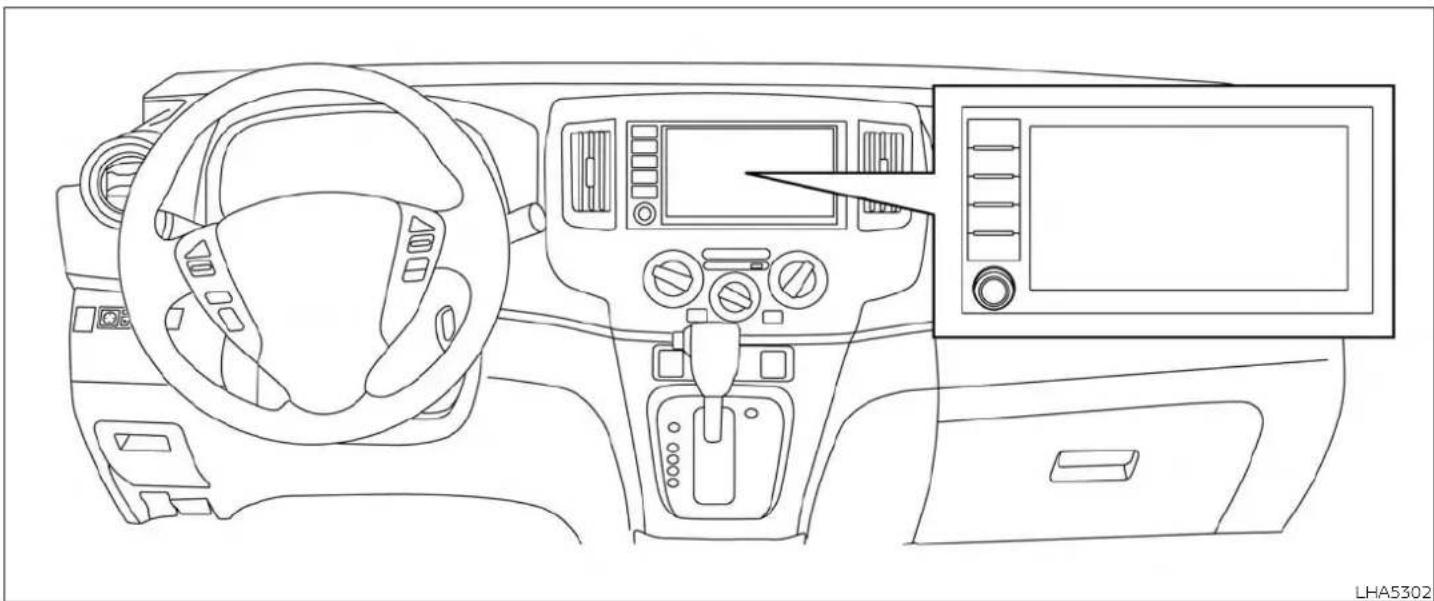 NISSAN NV200 Compact Cargo (2020) - REARVIEW MONITOR - 1
