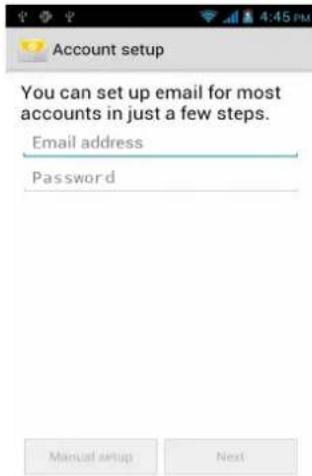 Mobistel Cynus E6 - Sending an Email - 1