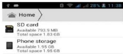 Mobistel Cynus E6 - File Management - 1