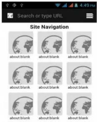 Mobistel Cynus E6 - Browser - 1