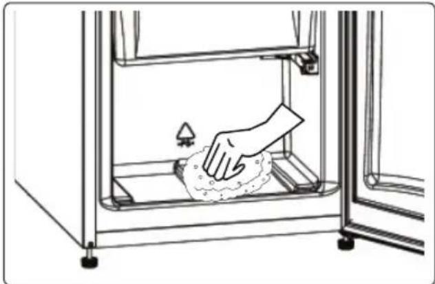 VESTEL GVF1542W1 - Freezer defrosting process - 1