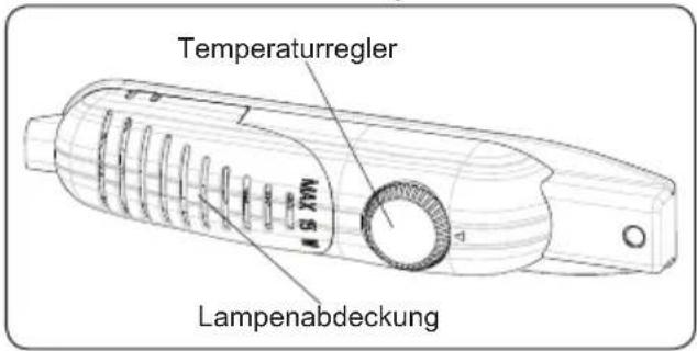 Temperaturregler Lampenabdeckung