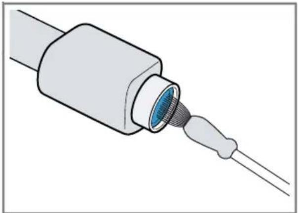 BOSCH WAJ280H6 - Sieb am Wasserhahn reinigen - 2