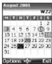 MITSUBISHI M350 - Calendar - 3