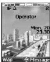 MITSUBISHI M350 - Holding your phone (while making or receiving a call) - 3