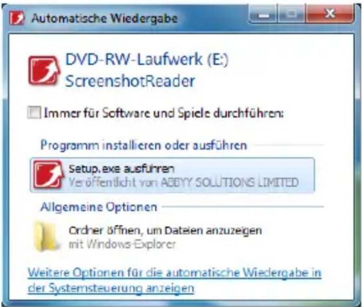 Tevion S89021 (MD 86259) - Wählen Sie Setup.exe ausführen. - 1