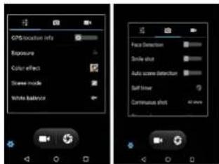 CYRUS CS 22 Xcited - Setting the camera modes - 1