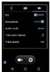 CYRUS CS 22 Xcited - Setting video recording modes - 1