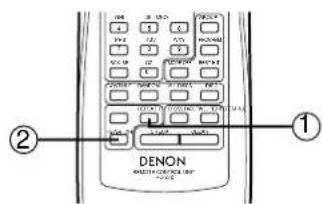 ② ① DENON