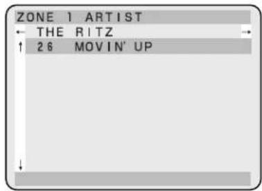 ZONE 1 ARTIST ← THE RITZ → ↑ 26 MOVIN' UP