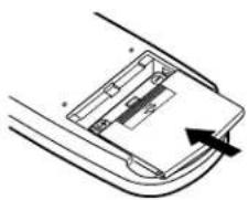 DENON DCM-5000 - Inserting the dry cell batteries - 3