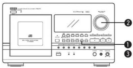 Diagram of a radio receiver with labeled components and control panel