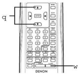 q DENON W