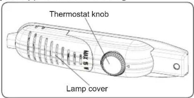 VESTEL CF-32-150-S - Thermostat Setting - 2