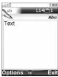 ab 114°71 Text Abo Options ← Exit
