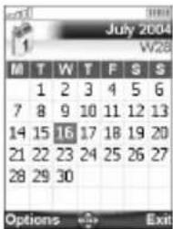 July 2004 M T W T F S S 1 2 3 4 5 6 7 8 9 10 11 12 13 14 15 16 17 18 19 20 21 22 23 24 25 26 27 28 29 30 Options Exit