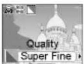 MITSUBISHI M900 - To select the image quality - 1